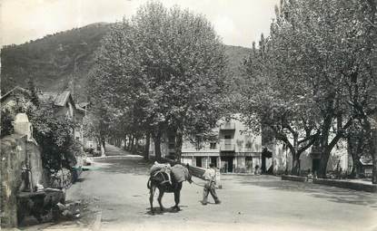 CPSM FRANCE 06 " Moulinet, Place St Joseph".