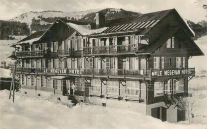 CPSM FRANCE 74 "Mégève, Le Megevan Hôtel".