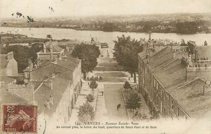 CPA FRANCE 44 " Nantes, Avenue Ste Anne".