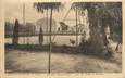 CPA FRANCE 47 " Villeneuve sur Lot, Sporting parasol plage, vue du tennis et fronton".