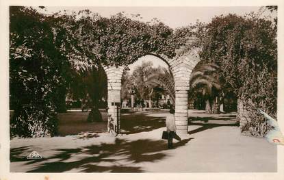 CPSM MAROC "Casablanca, entrée du Parc Lyautey"