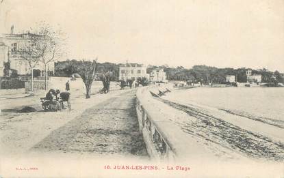 CPA FRANCE 06 "Juan les Pins, La plage".