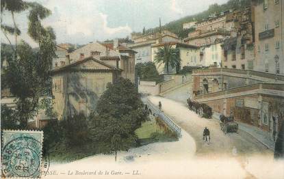 CPA FRANCE 06 "Grasse, le Boulevard de la Gare".