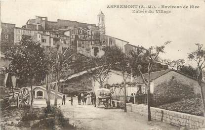 CPA FRANCE 06 "Aspremont, Entrée du village".