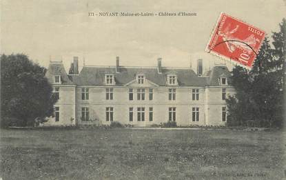 CPA FRANCE 49 " Noyant, Le château d'Humon".