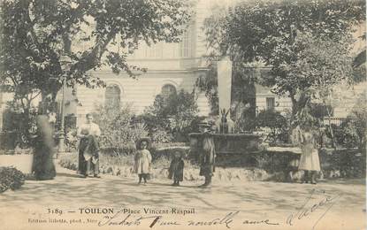 CPA FRANCE 83 "Toulon, Place Vincent Raspail".