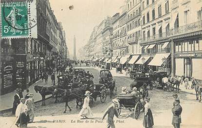 CPA FRANCE 75 "Paris 2ème, Rue de la Paix".