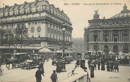 CPA FRANCE 75 "Paris 2ème, Vue sur le Grand Hôtel et l'Opéra".