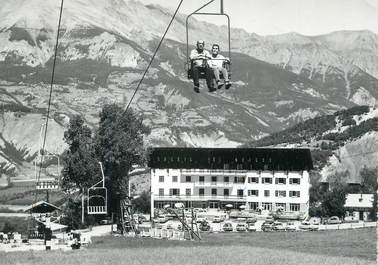 CPSM FRANCE 04 " La Sauze sur Barcelonnette, Hôtel restaurant Soleil des Neiges".