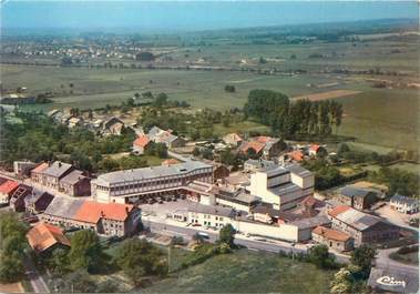 CPSM FRANCE 08 "Dom le Mesnil, Vue aérienne, coopérative laitière".