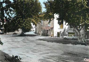CPSM FRANCE 30 " St Paulet de Caisson, La place et le tabac".