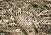 27 Eure CPSM FRANCE 27 "Le Nebourg, Vue aérienne du centre et de l'église".