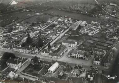 CPSM FRANCE 28 "La Ferté Vidame, Vue aérienne".