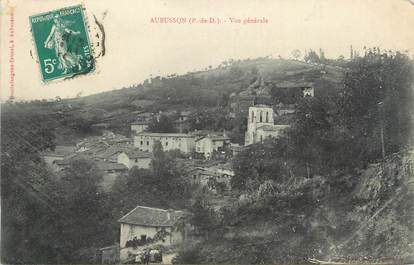 CPA FRANCE 63 " Aubusson, Vue générale".