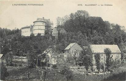 CPA FRANCE 63 " Allagnat, Le château".