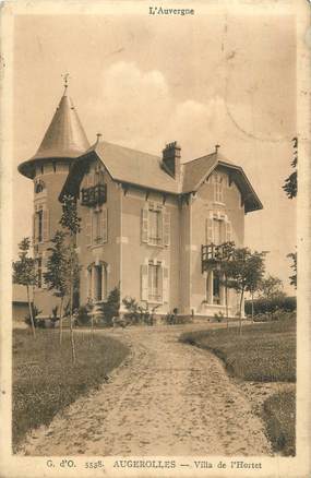 CPA FRANCE 63 "Augerolles, Villa d l'Hortet".