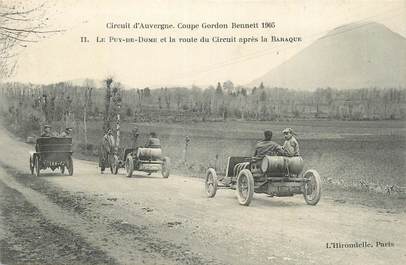 CPA FRANCE 63 " La Baraque, Coupe Gordon Bennet 1905".