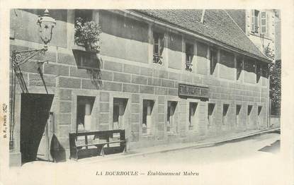 CPA FRANCE 63 " La Bourboule, Etablissement Mabru".