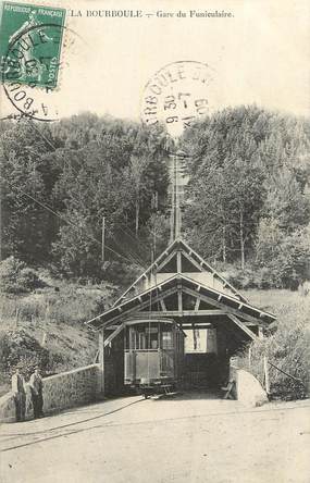 CPA FRANCE 63 " La Bourboule, Gare du funiculaire".