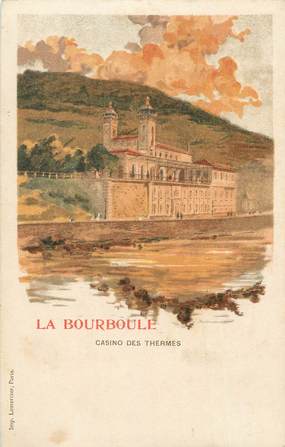 CPA FRANCE 63 " La Bourboule, Casino des thermes".
