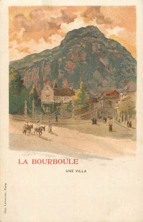 CPA FRANCE 63 " La Bourboule, Une villa".