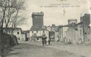 63 Puy De DÔme CPA FRANCE 63 " Chateaugay, La Place des Fêtes".