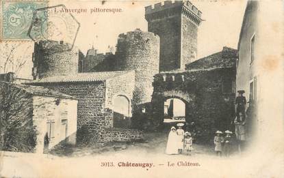 CPA FRANCE 63 " Chateaugay, Le château".