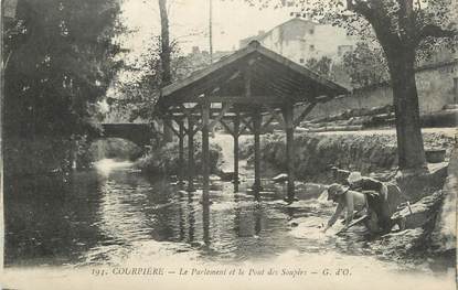 CPA FRANCE 63 "Courpière, Le parlement et le pont des soupirs".