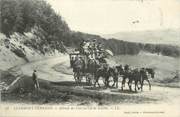 63 Puy De DÔme CPA FRANCE 63 "Clerrmont Ferrand, Arrivée des cars au Col de Ceyssat".