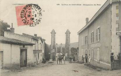 CPA FRANCE 63 "Cournon, Le pont".