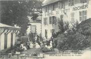 63 Puy De DÔme CPA FRANCE 63 "Chateauneuf les Bains, Petit Rocher Maison Moreau".