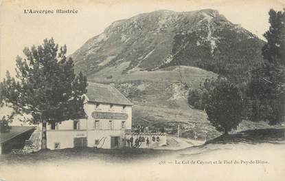 CPA FRANCE 63 "Le Col de Ceyssat et le pied du Puy de Dôme".