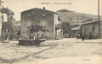 CPA FRANCE 63 "Ceyrat, Fontaine du Mat".
