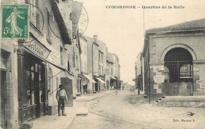 CPA FRANCE 63 "Combronde, Quartier de la halle".