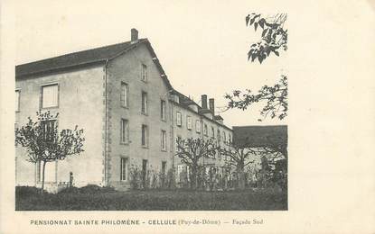 CPA FRANCE 63 " Cellule, Le pensionnat Ste Philomène".