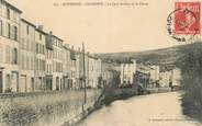 63 Puy De DÔme CPA FRANCE 63 " Champeix, Le quai Aubary et la Couze".