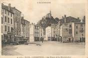 63 Puy De DÔme CPA FRANCE 63 " Champeix, La place et le marchidial".
