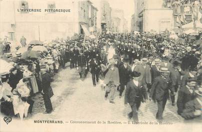 CPA FRANCE 63 " Montferrand, Couronnement de la Rosière".