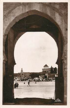 CPSM MAROC "Tanger, Meknès, vieille porte"