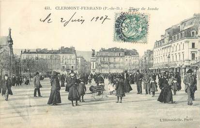CPA FRANCE 63 " Clermont Ferrand, Place de Jaude".