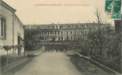 CPA FRANCE 63 " Clermont Ferrand, Ecole normale de garçons";