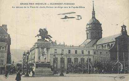 CPA FRANCE 63 " Clermont Ferrand, Grand Prix Michelin au-dessus de la place de Jaude".