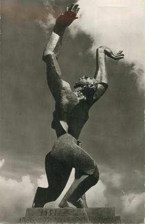 CPSM PAYS BAS "Rotterdam, monument de la ville détruite 1940"