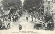 63 Puy De DÔme CPA FRANCE 63 " Châtel Guyon, Une bataille de fleurs avenue Baraduc".