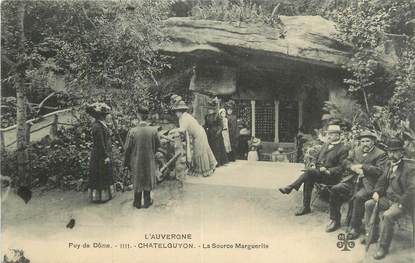 CPA FRANCE 63 " Châtel Guyon, La Source Marguerite".