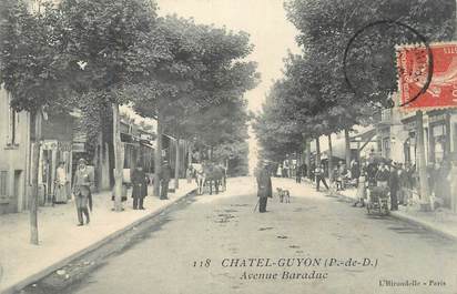 CPA FRANCE 63 " Châtel Guyon, Avenue Baraduc".