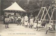 63 Puy De DÔme CPA FRANCE 63 " Châtel Guyon, La kermesse". / MANEGE