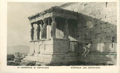 CPA GRECE "Acropole les Caryatides"