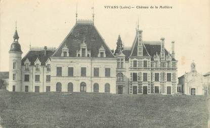 CPA FRANCE 42 "Vivans, chateau de la Mollière"