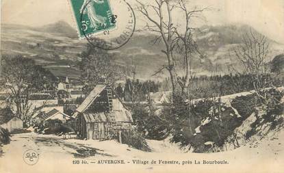 CPA FRANCE 63 " Fenestre, Le village".